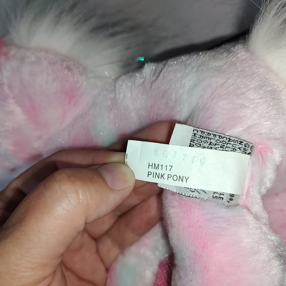Ganz Webkinz Pink Pony HM117 Plush Stuffed Animal - NO CODE - Picture 6 of 7
